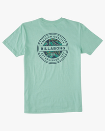 1 Boy's Rotor Fill Short Sleeve T-Shirt Green ABBZT00290 Billabong