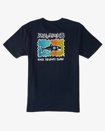 0 Sharky - T-Shirt voor Jongens 8-16 Blue ABBZT00349 Billabong