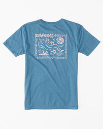 0 Reflections - T-Shirt voor Jongens 8-16 Blue ABBZT00363 Billabong