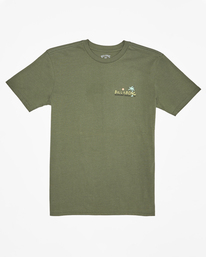 1 Lounge - T-Shirt for Boys 8-16 Green ABBZT00392 Billabong