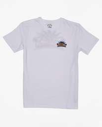 billabong, Lounge - T-shirt pour Garçon 8-16 ans, WHITE (wht) LOUNGE SS ABBZT00392