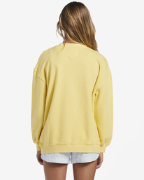 2 Making Waves - Sweatshirt for Girls 4-16 Yellow ABGFT00138 Billabong