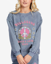 3 Making Waves Chandail Pour Filles Bleu ABGFT00144 Billabong