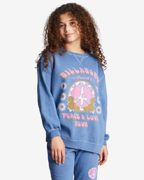 0 Making Waves Chandail Pour Filles Bleu ABGFT00144 Billabong