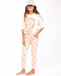 1 Girls' New Day Sweatpants Pink ABGNP00112 Billabong