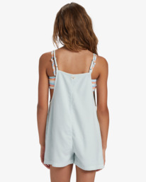 Wave Watch - Dungaree Shorts for Girls 4-16  ABGNS00119