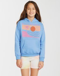 BILLABONG Girls Rule Zip Fleece Hooded Sweatshirt BILLABONG Girls Rule Zip Fleece Hooded Sweatshirt