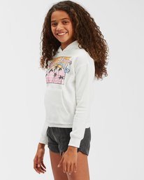 1 Girls' Pink Moon Pullover Graphic Hoodie  ABGSF00134 Billabong