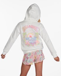 2 Girls' Endless Summer Pullover Hoodie White ABGSF00138 Billabong