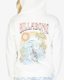 3 Fresh Waves Graphic Hoodie White ABGSF00141 Billabong