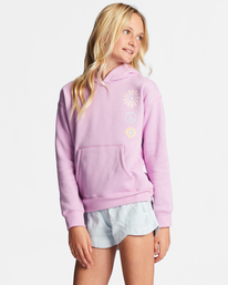 1 All Day Everyday Chandail à capuchon pour Fille 4-16 Violet ABGSF00159 Billabong