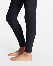 4 Girls' 3/2 Salty Dayz Chest ZipFull Wetsuit Orange ABGW100100 Billabong