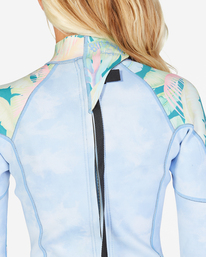 3 Girls' 1/1 Spring Fever Spring Suit Blue ABGW400100 Billabong
