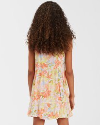 2 Girls' Wild Dreamer Floral Mini Dress White ABGWD00119 Billabong
