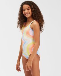 1 Girls' Groovy Road One Piece One Piece Swimsuit Multicolor ABGX100123 Billabong