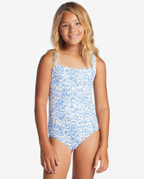 0 Daisy Dreamz - One-Piece Swimsuit for Girls 4-14 Bleu ABGX100150 Billabong