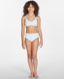 1 Summer Love Ensemble De Bikini Trilet Pour Filles Vert ABGX200211 Billabong