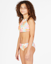 3 Good On Ya Ensemble De Bikini, Bretelles Licous Pour Filles Multi-couleurs ABGX200236 Billabong