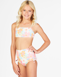 3 Girls' Good On Ya Strappt Tank Bikini Set Multicolor ABGX200237 Billabong