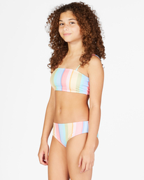 3 Girls' Say Hello Tank Bikini Set Multicolor ABGX200238 Billabong