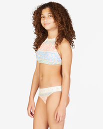 5 Mini Mystic High Neck Reversible Ensemble De Bikini Pour Filles Multi-couleurs ABGX200247 Billabong