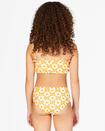 2 Girls' Cant Wait Bandeau Bikini Set Multicolor ABGX200249 Billabong