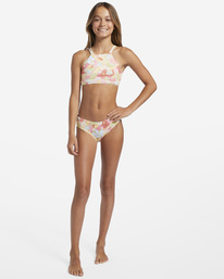 2 Girl's 4-16 Sunbeams Forever High Neck Two-Piece Swim Set Multicolor ABGX200264 Billabong