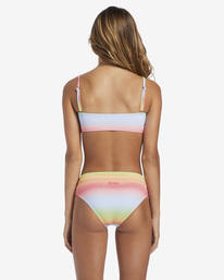 2 Girl's 4-16 Rad Rainbow Crop Two-Piece Swim Set Multicolor ABGX200275 Billabong