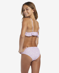 2 FLOWERSIDE RUFFLE TRI SET Violet ABGX200278 Billabong
