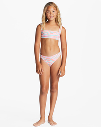 1 Girl's Sorbet Dreamz Two Piece Tankini Set Multicolor ABGX200291 Billabong