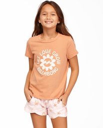 Billabong Girls Shine Bright Tee T-Shirt Cool Wip L New Billabong Girls Shine Bright Tee T-Shirt Cool Wip L New