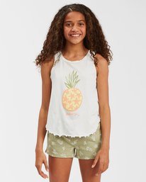 Billabong Girls Shine Bright Tee T-Shirt Cool Wip L New Billabong Girls Shine Bright Tee T-Shirt Cool Wip L New
