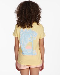 2 Girls' Coconut Island Boyfriend T-Shirt Green ABGZT00271 Billabong