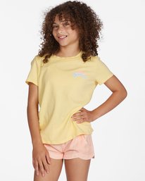 0 Girls' Coconut Island Boyfriend T-Shirt Green ABGZT00271 Billabong