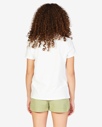 2 Girls' Beach Dreams Boyfriend T-Shirt White ABGZT00282 Billabong