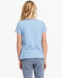 2 Girls' Wave For Days Graphic Boyfriend T-Shirt Blue ABGZT00337 Billabong