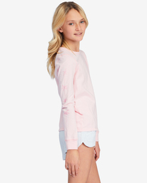 2 Girls' Sweet And Tart Long Sleeve Graphic Boyfriend T-Shirt Purple ABGZT00339 Billabong