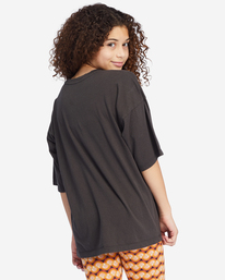 2 Girls' Bright Side Graphic Boyfriend T-Shirt Black ABGZT00344 Billabong