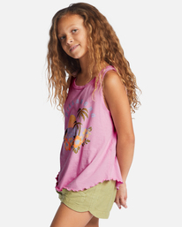 1 Girl's Dawn Patrol Tank Top Pink ABGZT00386 Billabong
