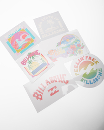 2 Sand And Sun Stickers Multicolor ABJAA00148 Billabong