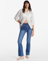 0 Get It - Jean straight pour Femme Bleu ABJDP00145 Billabong