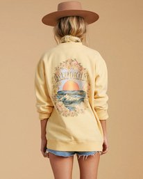 3 Salty Blonde After Sunset Sweatshirt  ABJFT00149 Billabong