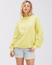 0 Kissed By The Sun Crewneck Sweatshirt Orange ABJFT00279 Billabong