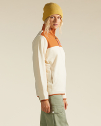 1 A/Div Boundary Lite Half-Zip Mock Neck Sweatshirt Multicolor ABJFT00289 Billabong