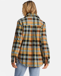 3 A/Div Forge - Camisa-chaqueta polar para Mujer Azul ABJFT00300 Billabong