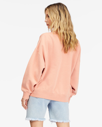 2 Lost Time Pullover Sweatshirt Pink ABJFT00331 Billabong