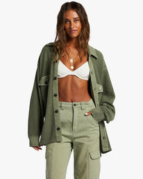 Anytime Lite - Oversized Overshirt for Women  ABJFT00356