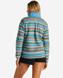 2 Boundary Lite - Sweatshirt mit Stehkragen für Frauen Blau ABJFT00361 Billabong