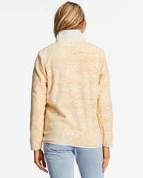 3 Boundary Lite - Sweater met Col voor Dames Brown ABJFT00361 Billabong