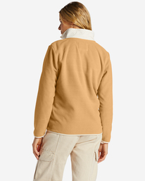 2 Boundary Lite - Mock Neck Sweatshirt for Women Beige ABJFT00361 Billabong